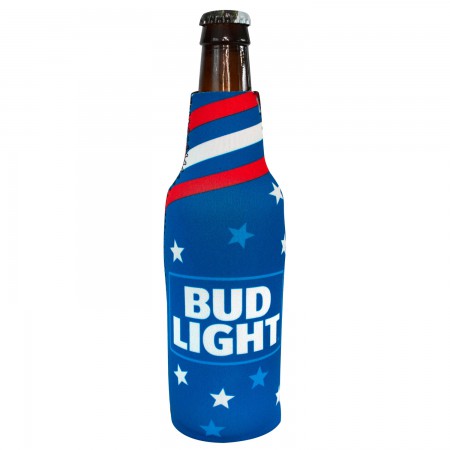 Bud Light Patriotic Bottle Cooler