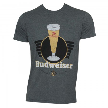 Budweiser Vintage Grey Tee Shirt