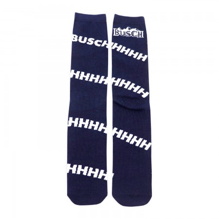 Busch Buschhhhh Men's Blue Socks