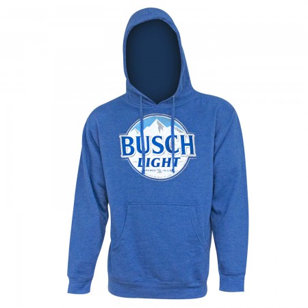 Busch Light Logo Men's Royal Blue Hoodie