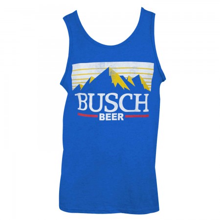 Busch Beer Men's Blue Tank Top