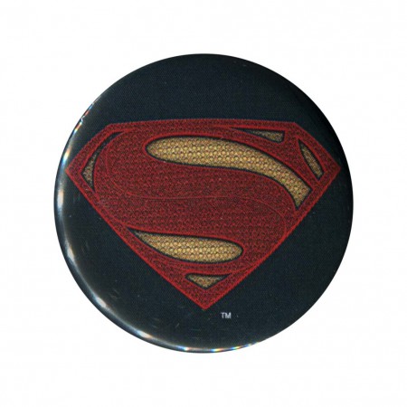 Batman V Superman Superman Logo Button