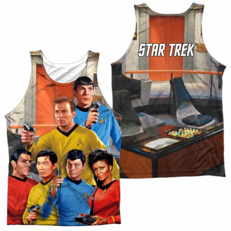 Star Trek Bridge Sublimation Tank Top
