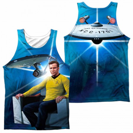 Star Trek Kirk's Ship Sublimation Tank Top