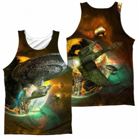 Star Trek Battle Ships Sublimation Tank Top