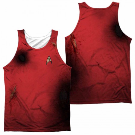 Star Trek Tos Dead Red Sublimation Tank Top