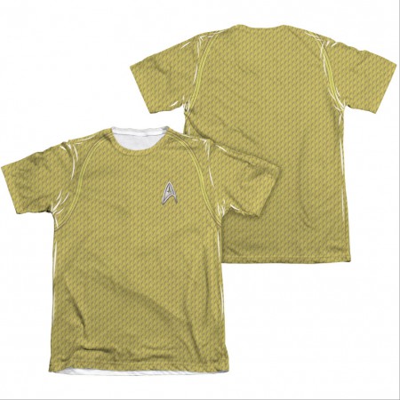 Star Trek Movie Command Two-Side Costume Sublimation T-Shirt