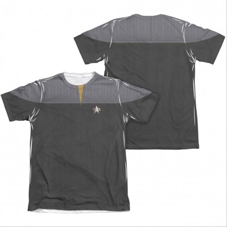 Star Trek TNG Movie Engineering Two-Sided Costume Sublimation T-Shirt