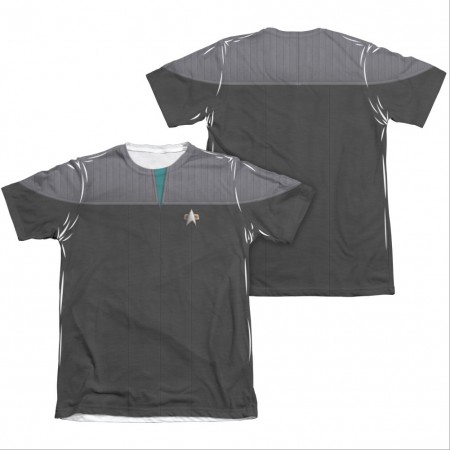 Star Trek TNG Movie Science Two-Sided Costume Sublimation T-Shirt