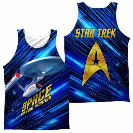 Star Trek Space Frontier Sublimation Tank Top