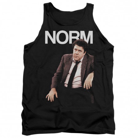Cheers Norm Black Tank Top