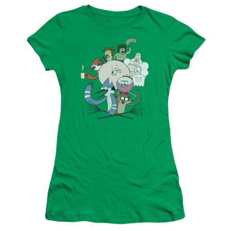 Regular Show All The Friends Womens Tshirt