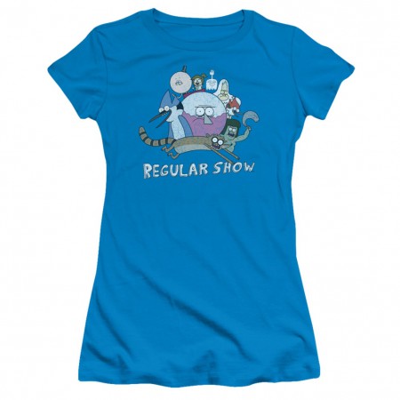Regular Show Cast of Characters Womens Tshirt