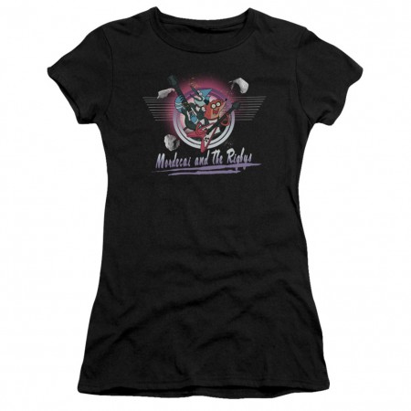 Regular Show Mordecai and The Rigbys Womens Tshirt