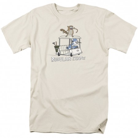 Regular Show Golf Cart Tshirt