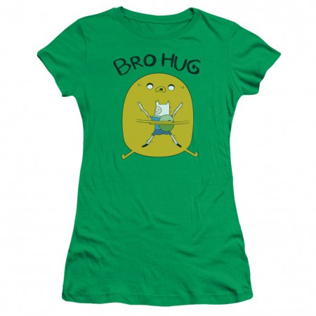 Adventure Time Bro Hug Womens Tshirt