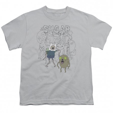 Adventure Time Sugar Zombies Youth Tshirt