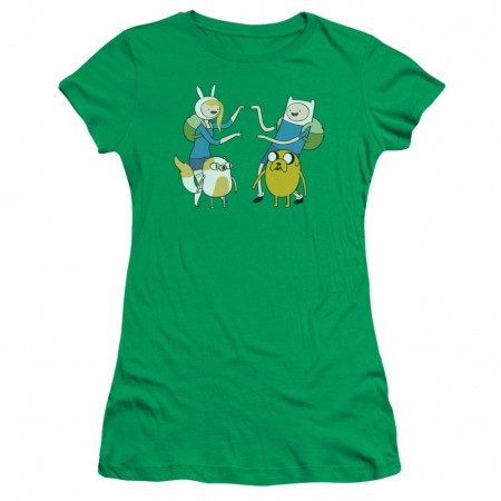 Adventure Time Fionna and Finn Womens Tshirt