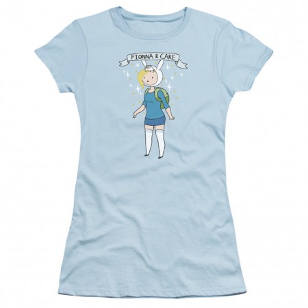 Adventure Time Fionna and Cake Womens Tshirt