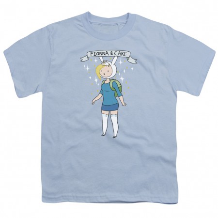 Adventure Time Fionna and Cake Youth Tshirt