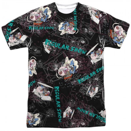 Regular Show Golf Cart Ride Tshirt