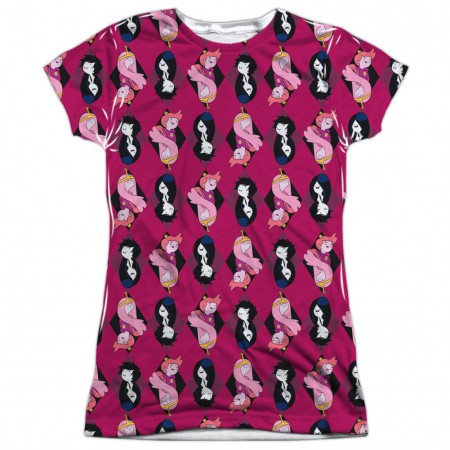 Adventure Time Lovers Womens Tshirt