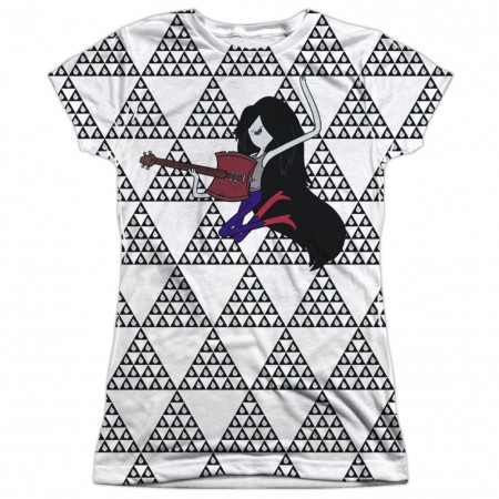 Adventure Time Marcy On Guitar Womens Tshirt