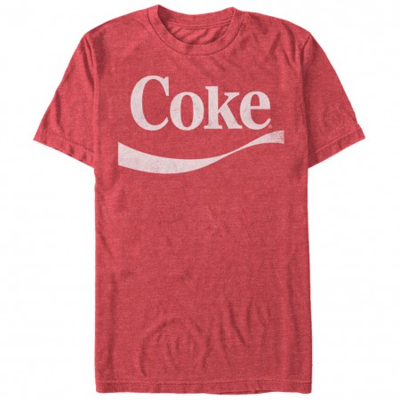 Coca-Cola Simple Coke Swoosh Red T-Shirt