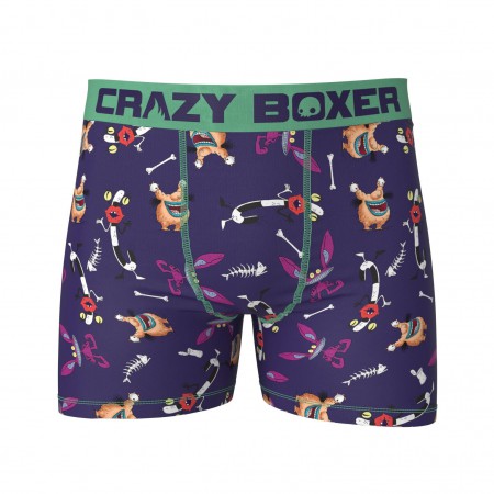 AAHHH Real Monsters Men's Stretch Boxer Briefs