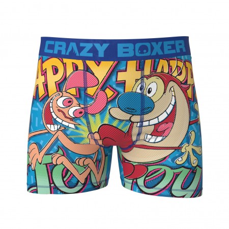 Ren and Stimpy Happy Happy Joy Joy Boxer Briefs