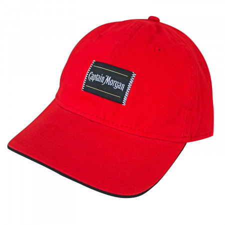 Captain Morgan Patch Men's Red Hat