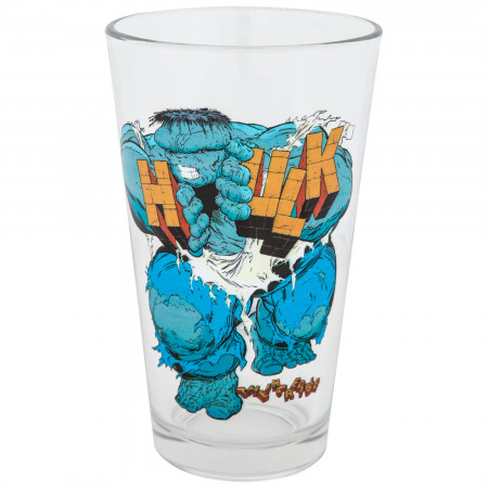 Grey Hulk Strength Pint Glass
