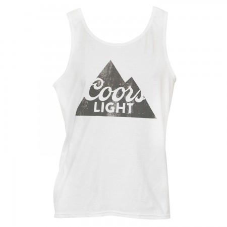 Coors Light Men's White Tank Top