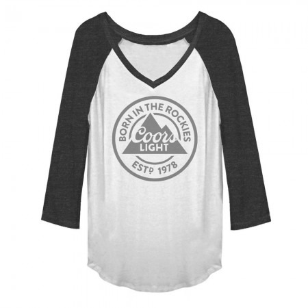 Coors Light Born In The Rockies Women's Grey T-Shirt
