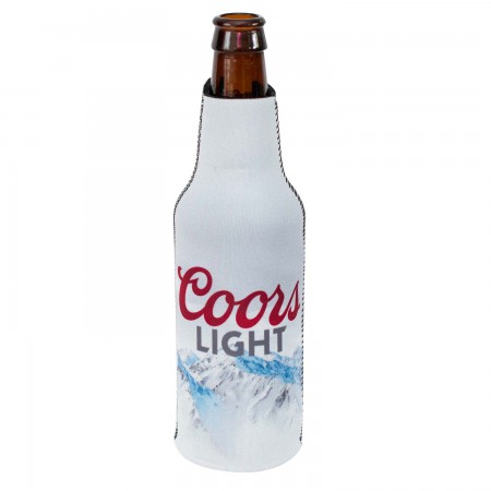 Coors Light Mountain Bottle HuggerCooler