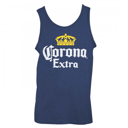 Corona Extra Logo Navy Blue Men's Tank Top
