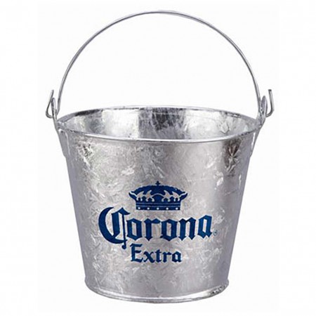 Corona Extra Beer Bucket With Built In Bottle Opener