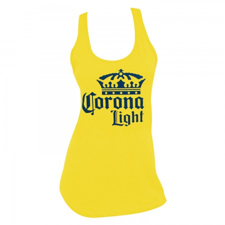 Corona Light Women's Yellow Tank Top