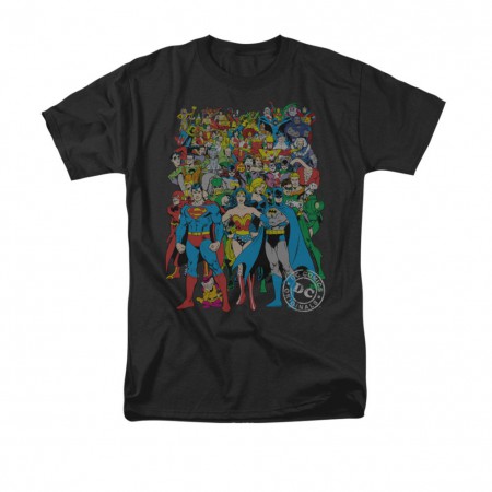 DC Comics Original Universe Black T-Shirt