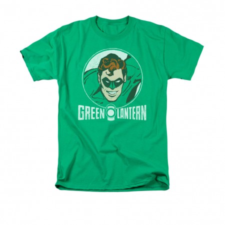 Green Lantern Retro Circle T-Shirt