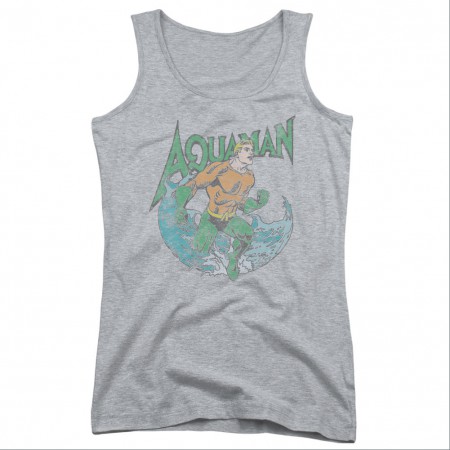 Aquaman Marco Gray Juniors Tank Top