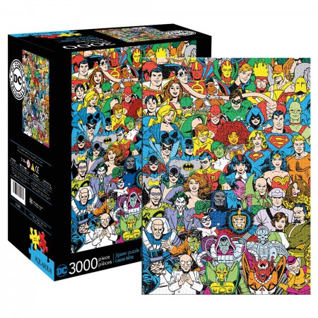 DC Comics 3000 Piece Retro Puzzle