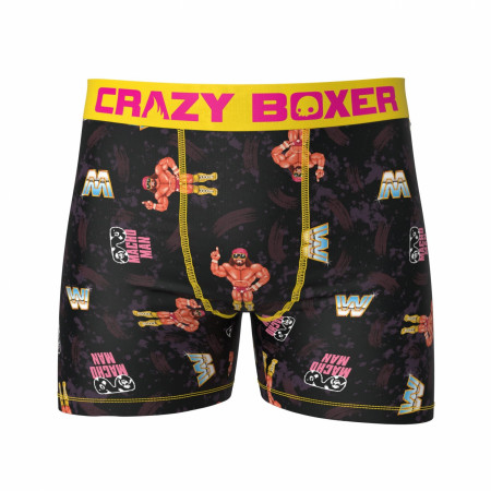 Macho Man Retro Arcade 8-Bit WWE Men's Boxer Briefs Shorts