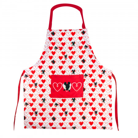 Mickey Mouse Hearts Apron