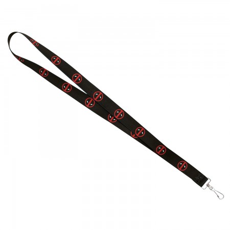 Deadpool Logo Lanyard