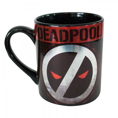 Deadpool Logo 14 Ounce Ceramic Mug