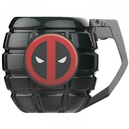 Deadpool Ceramic Grenade Mug