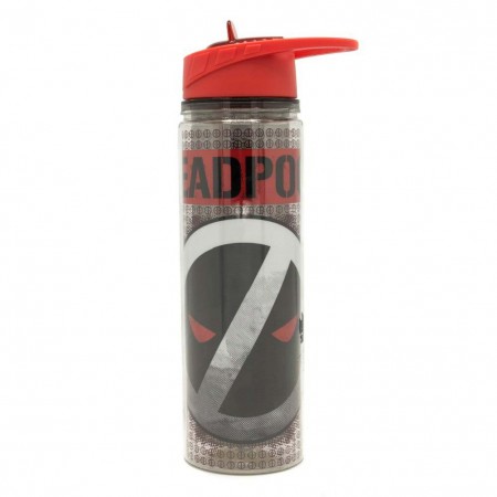 Deadpool Reverse Logo 18oz Water Bottle