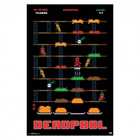 Deadpool Game 23 x 34 Inch Poster
