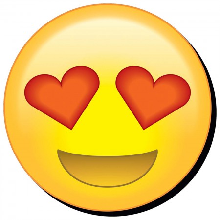 Heart Eye Emoji Magnet
